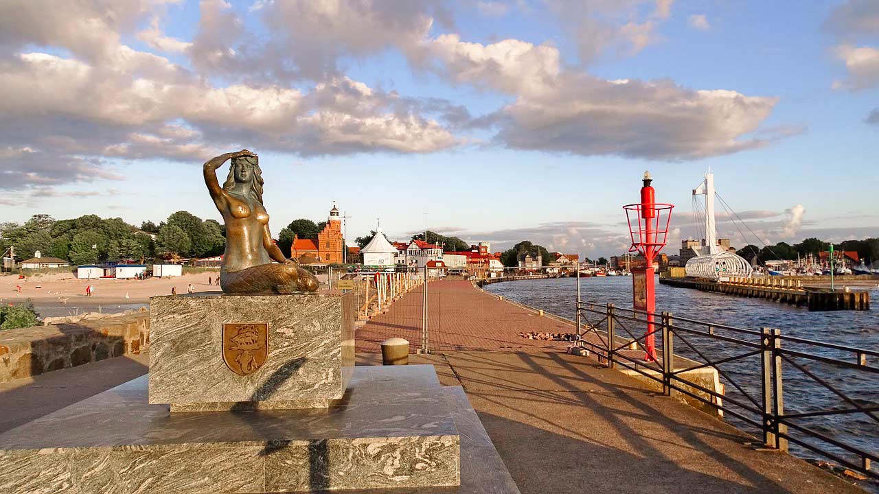 Ustka pomnik syrenki