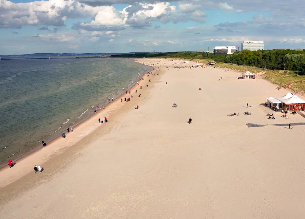 Świnoujście plaża, Jesienne uroki Świnoujścia